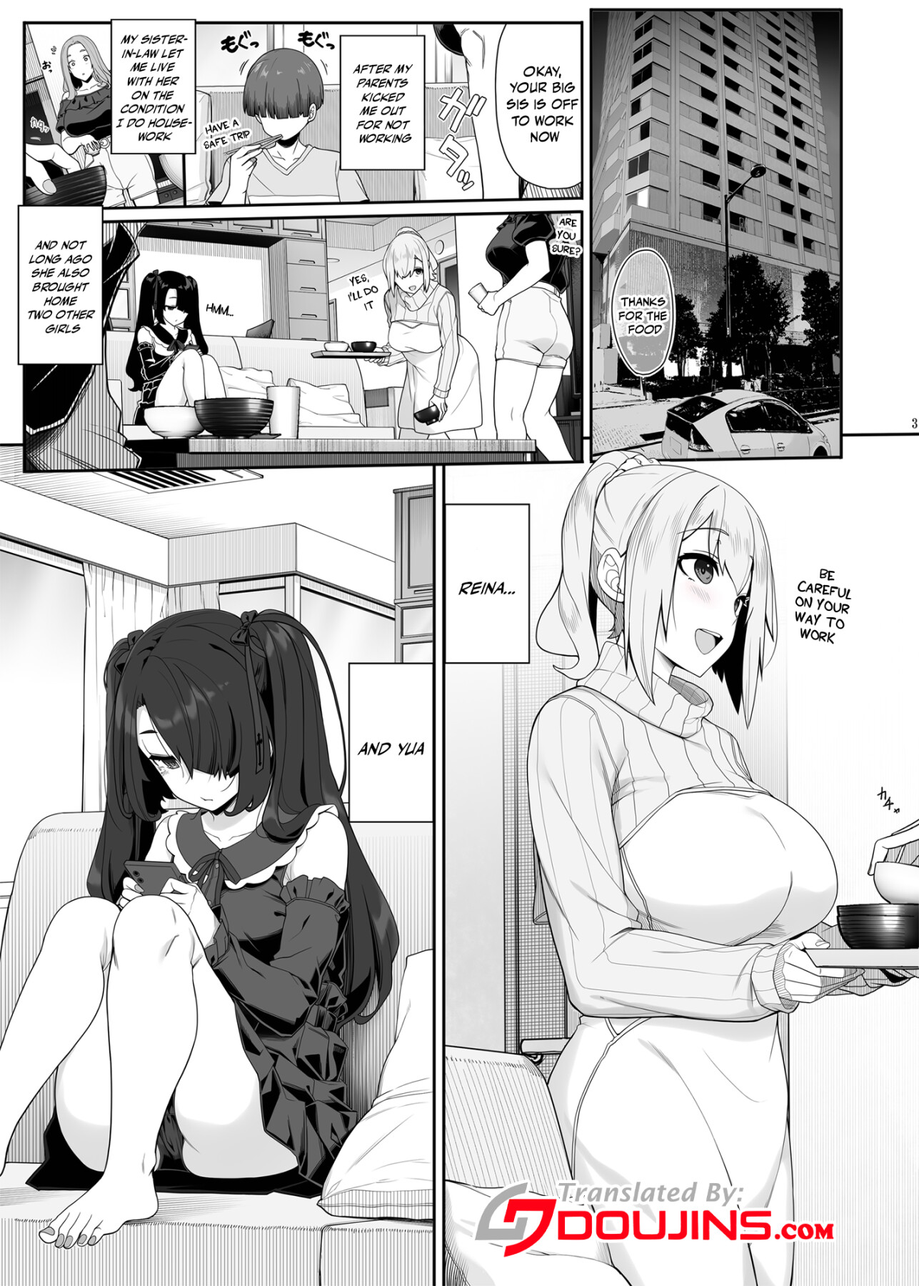 Hentai Manga Comic-A Flawed Pair of Girls Want To Settle Things Through A Night Of Sex-Read-2